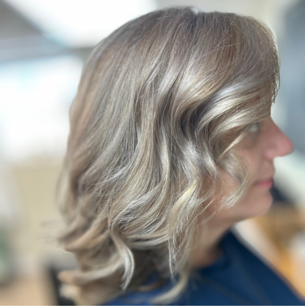 Root Touch Up+Styling at Organic Holistic Hairstylist & Facials in Manasquan, NJ