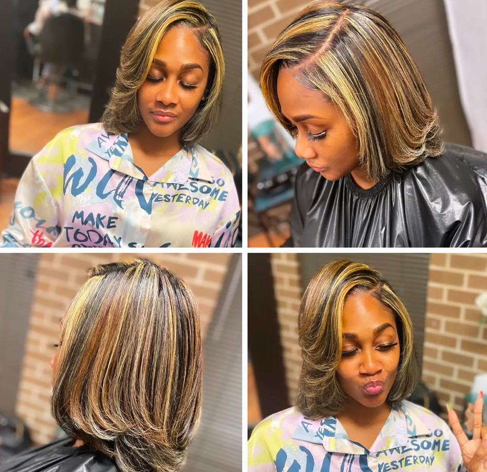 Double Highlights(No Bleach)