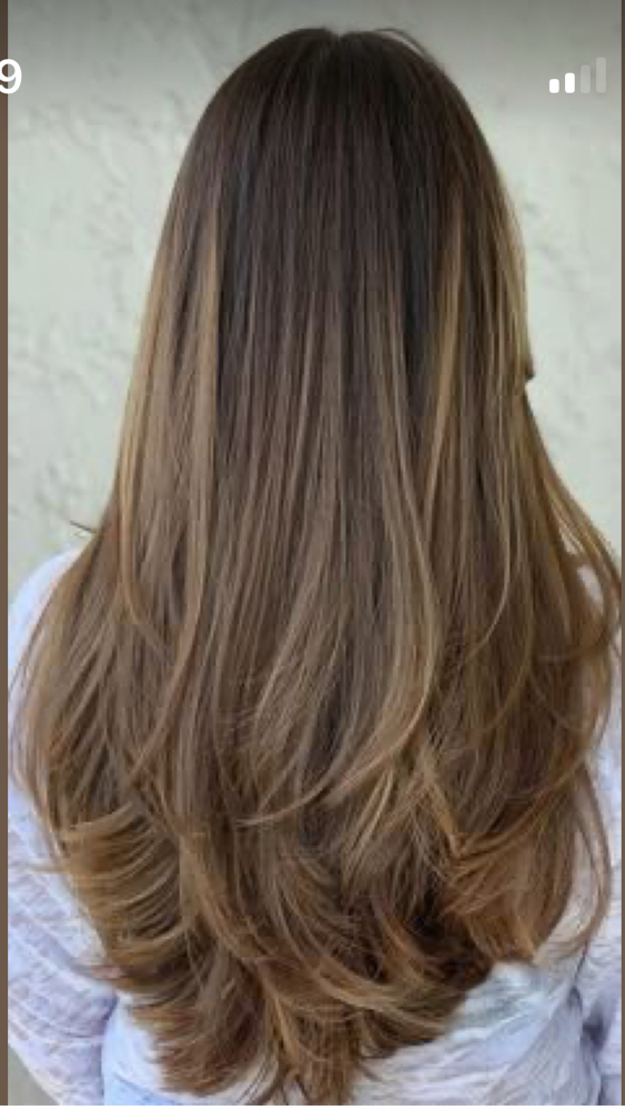 Long Hair Cut With Layers