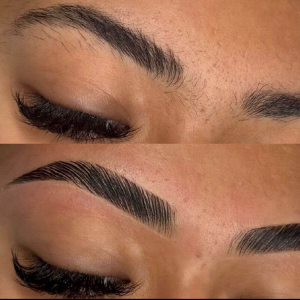 Eyebrow Transformation at Glow Esthetics in McAllen, TX