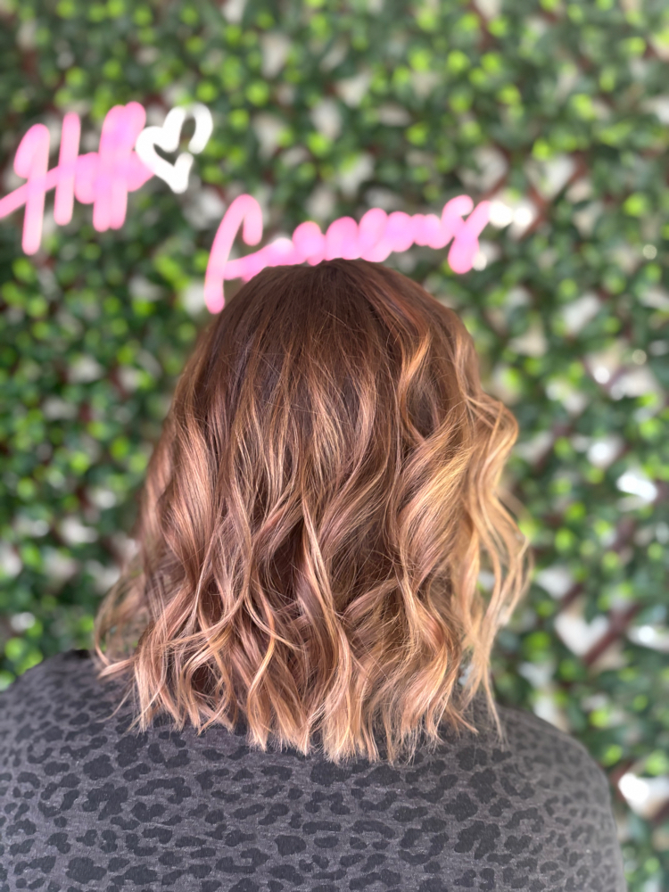 Accent Highlight at Chloe’s Blooming Hairstyles in Salem, VA