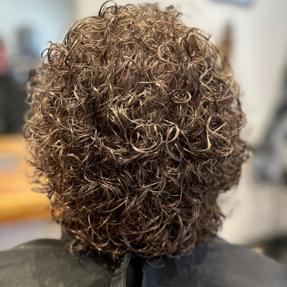 Perm Short Hair at a & beauty in Saraland, AL