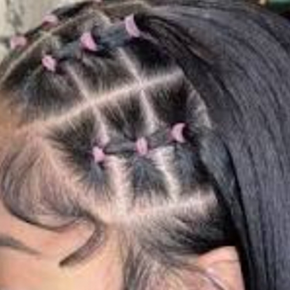 Half Bands,/ Braids Front Half Only at Lady A's Braids & Weaves Studio LLC in Humble, TX
