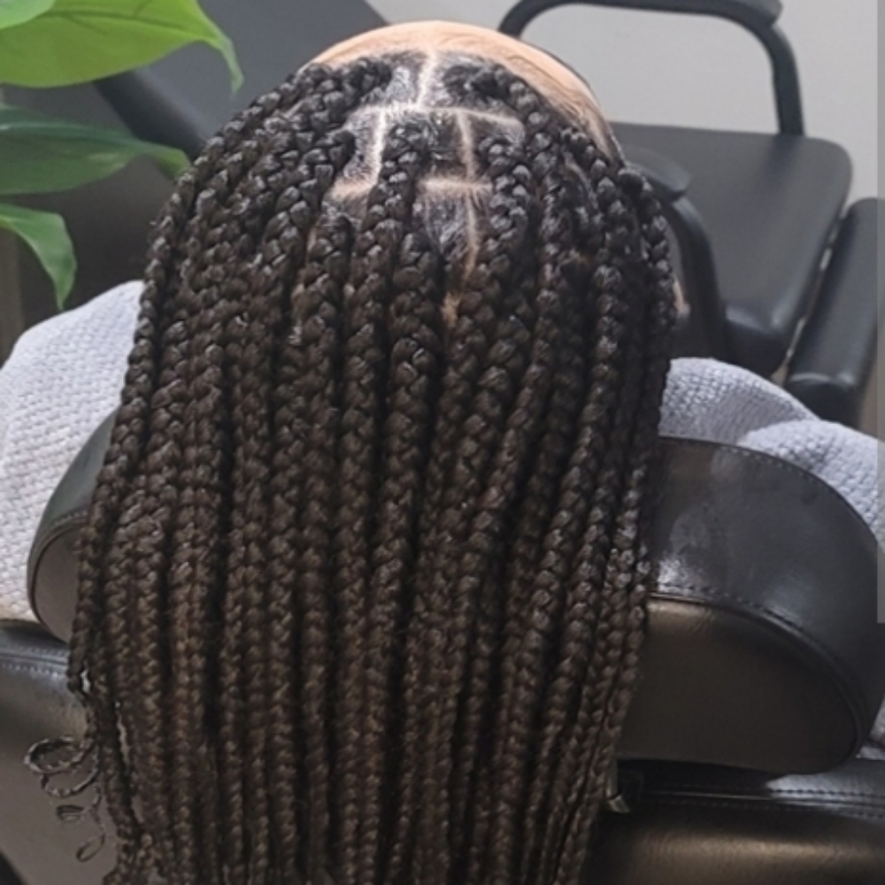 Traditional Box Braids-Medium