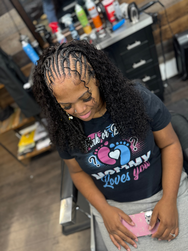 Front Braids w/SewIn
