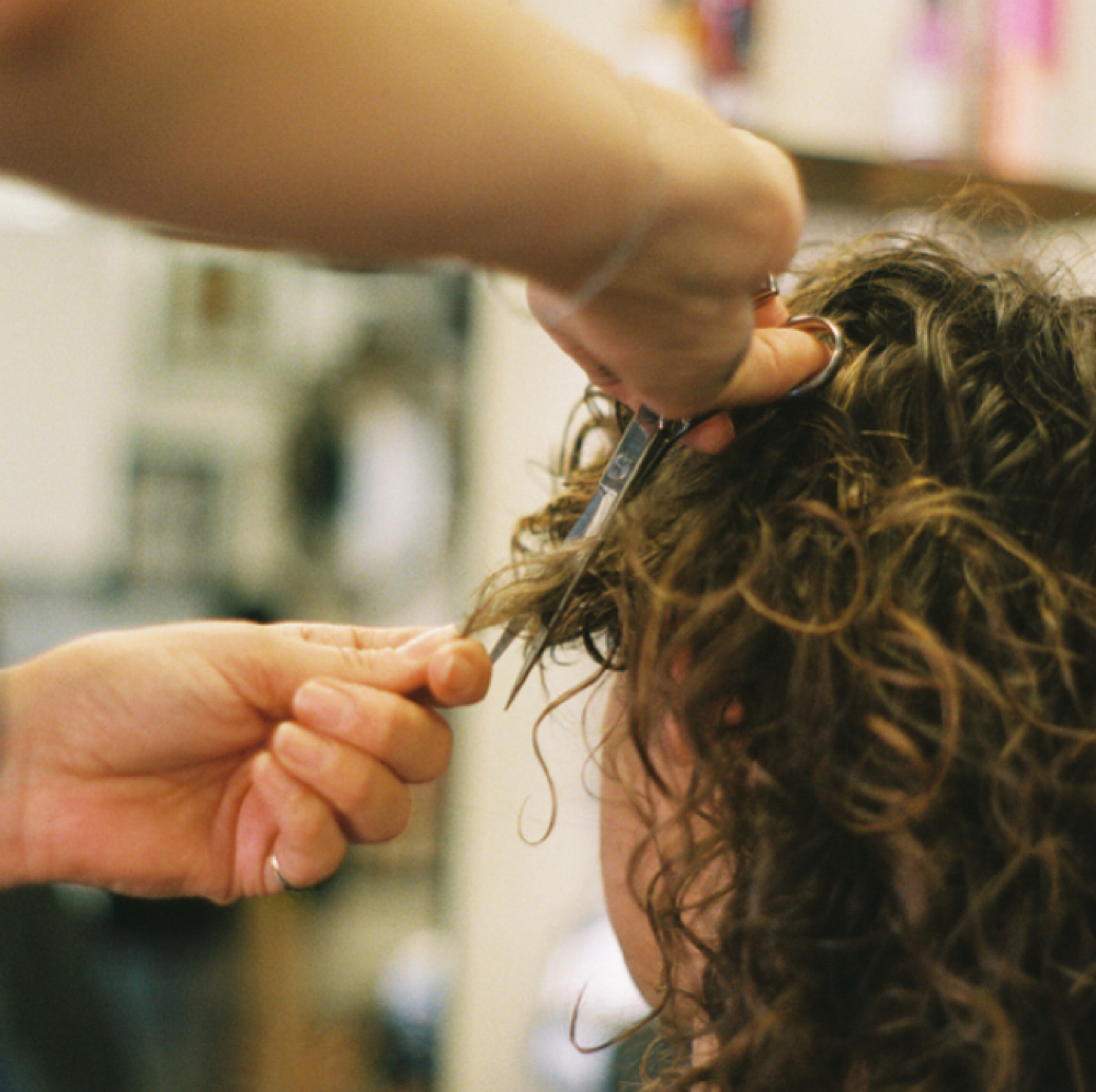 Haircutting at Erdel & Co. in Phoenix, AZ