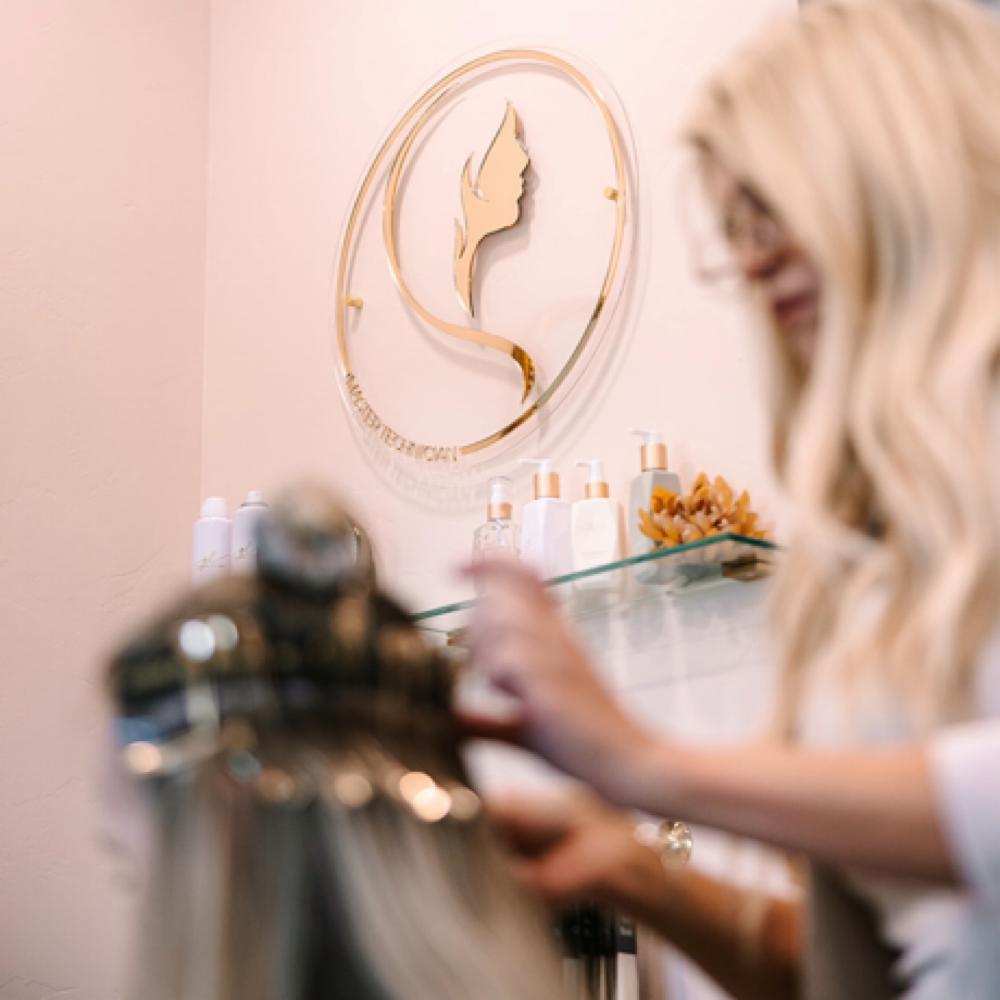 IBE Signature One Row Install at Hair by Dendi in Oro Valley, AZ