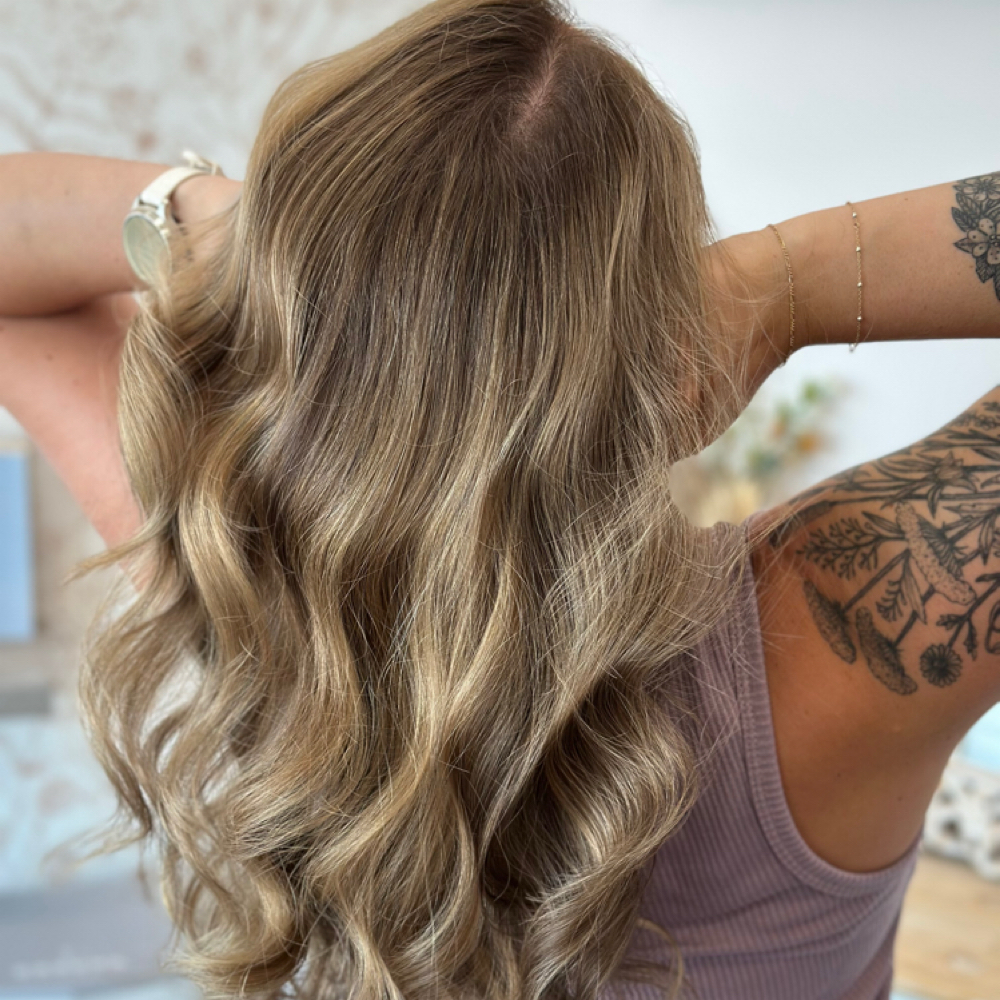 Balayage Rebalancing at Bowl and Brush Hair Studio in Cottage Grove, MN