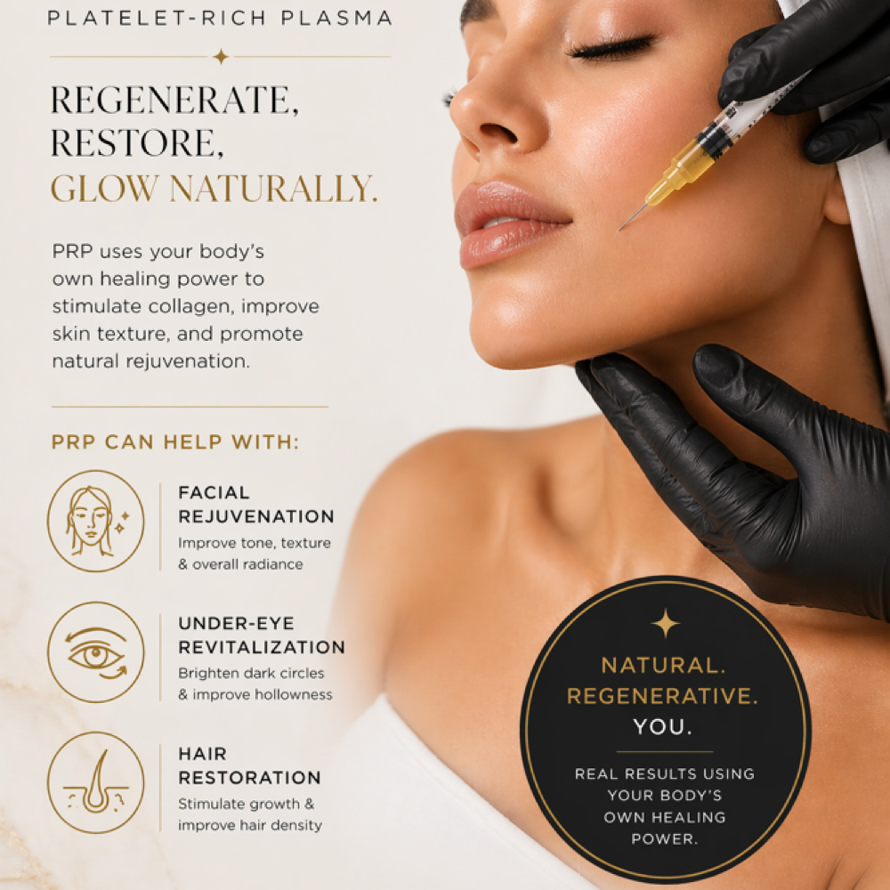 PRP natural Growth Factors at Luxehaus aesthetics & wellness by Cynthia Lucio in Bolingbrook, IL
