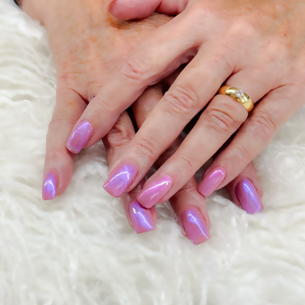 Polygel Refill + GEL POLISH at Hair & Beauty Atelier by Cristina Located in SALON 14A in Deadwood, SD