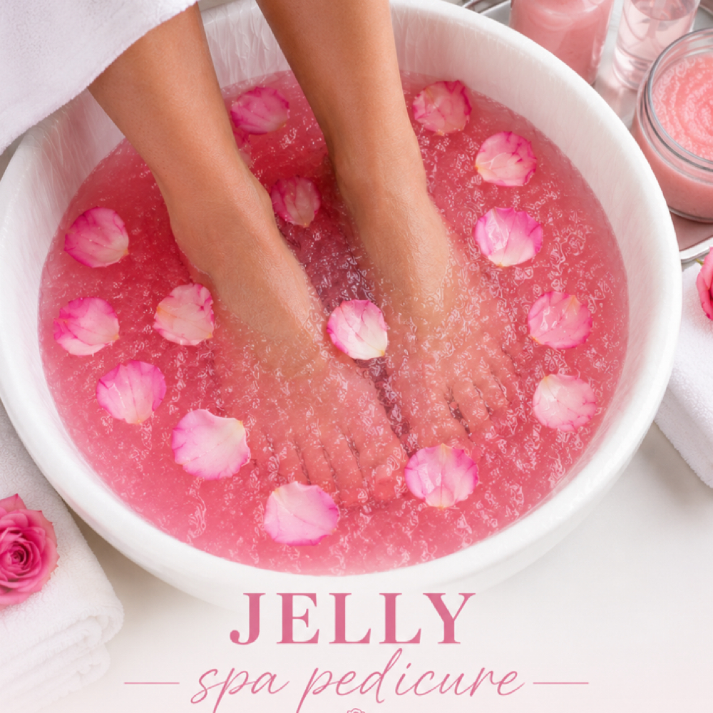 Spa Pedi-Jelly( Ultra Moisture) at 7 1 8 Beauty Bar in Hoboken, NJ