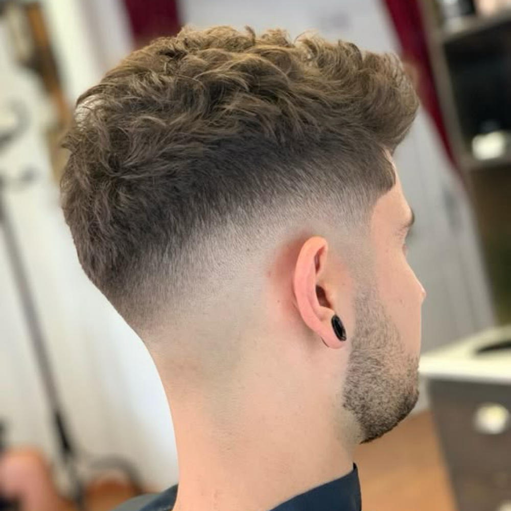 Barber Cut at The Blonde Society in Hazel Green, AL