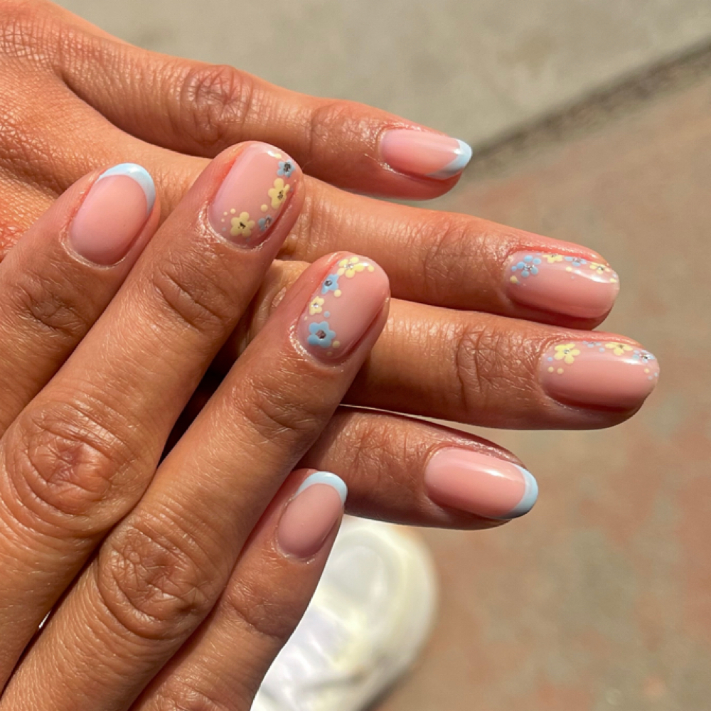 Rubber Base Gel Manicure at The Cut Barn Salon in Cozad, NE