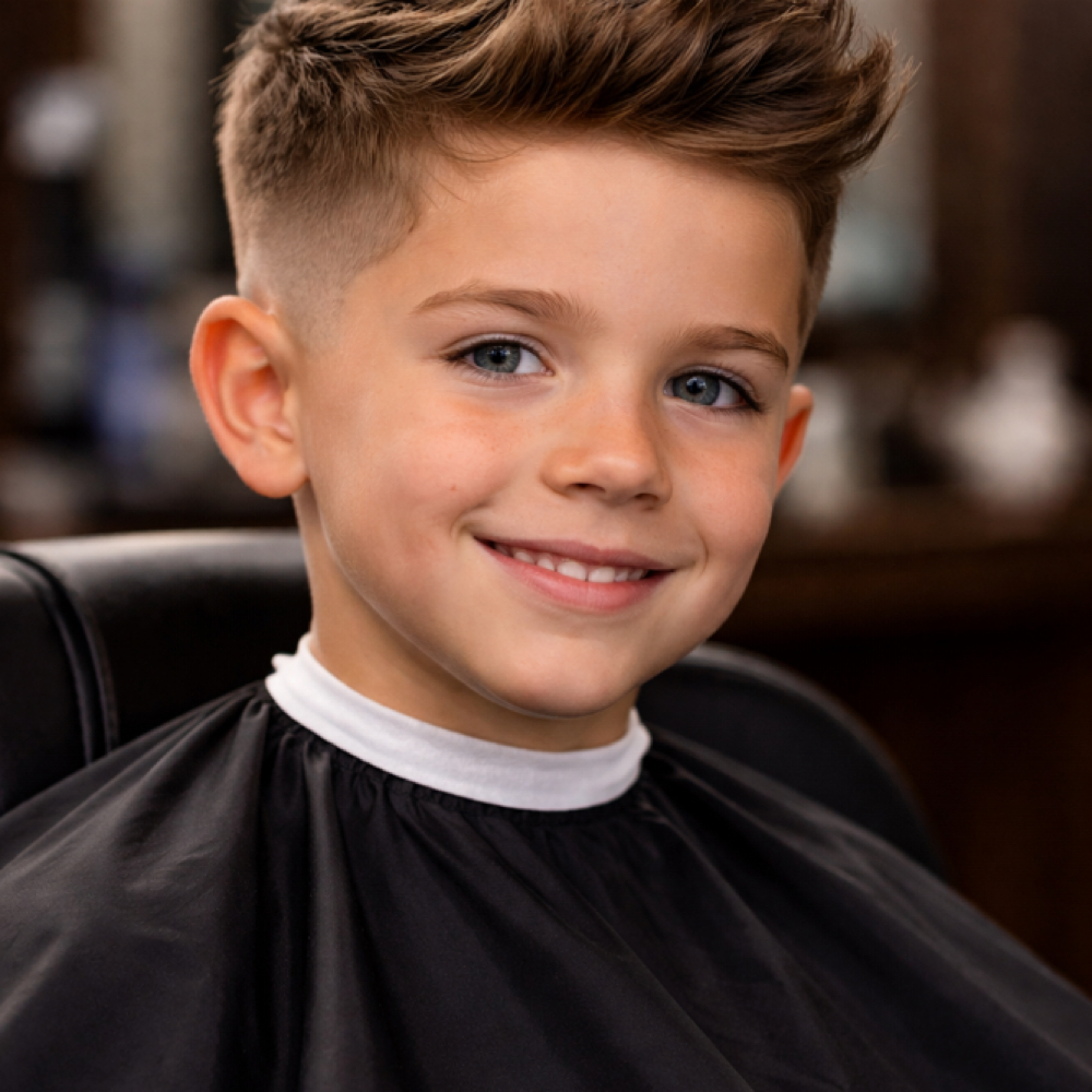 Child Cut at Fades and Flow by Nicole LLC in Mount Pleasant, WI