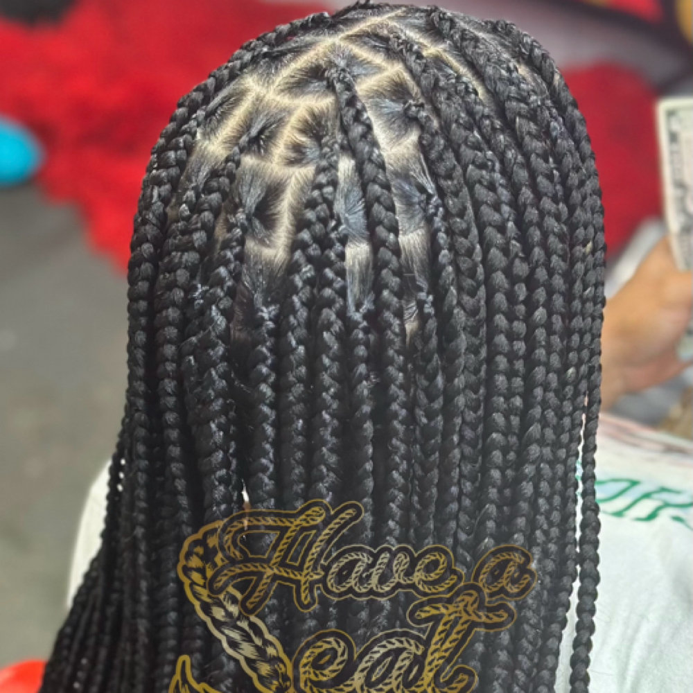Traditional Box or Knotless Braids at Have A Seat LLC in Glendale, WI