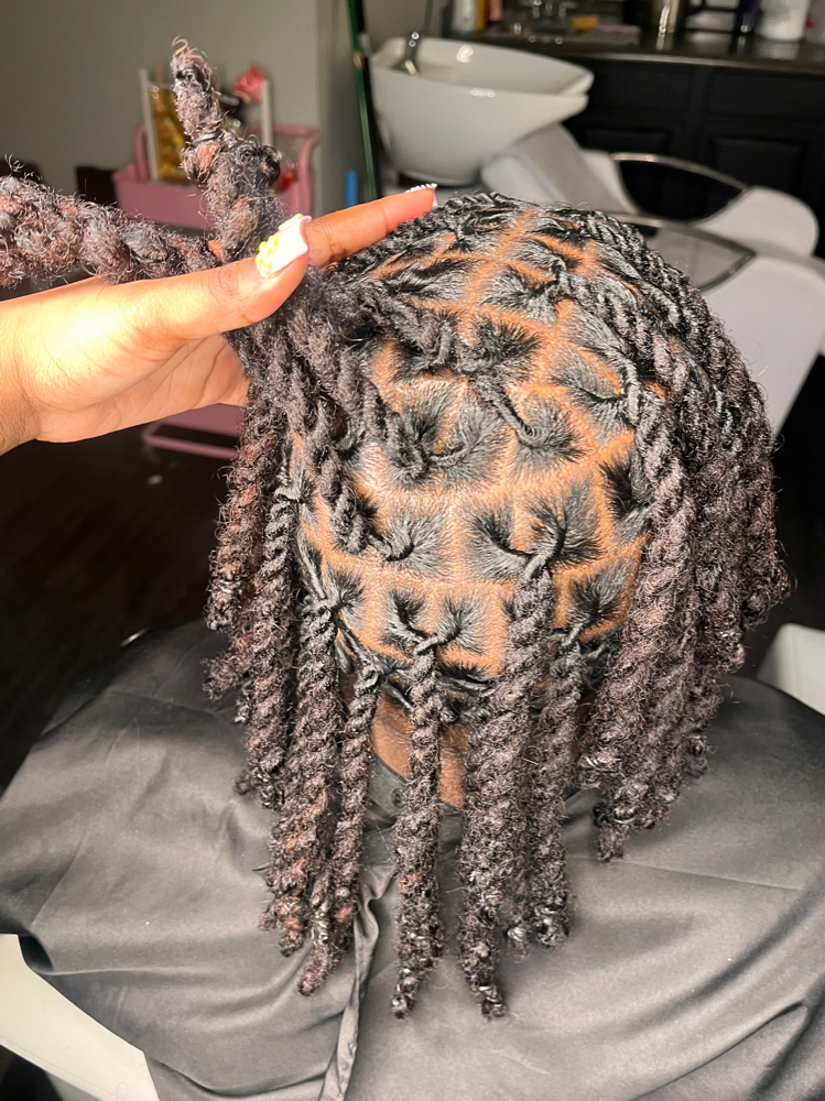 Full Head Dread Retwist
