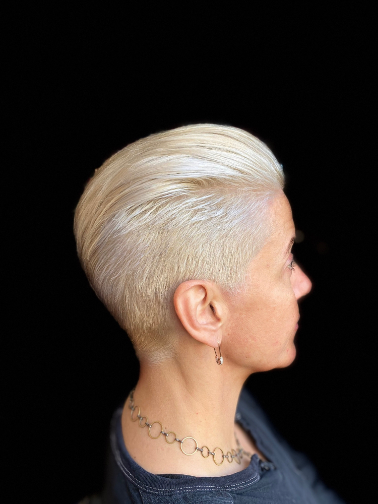 ADD ON SHORT HAIRCUT TO COLOR