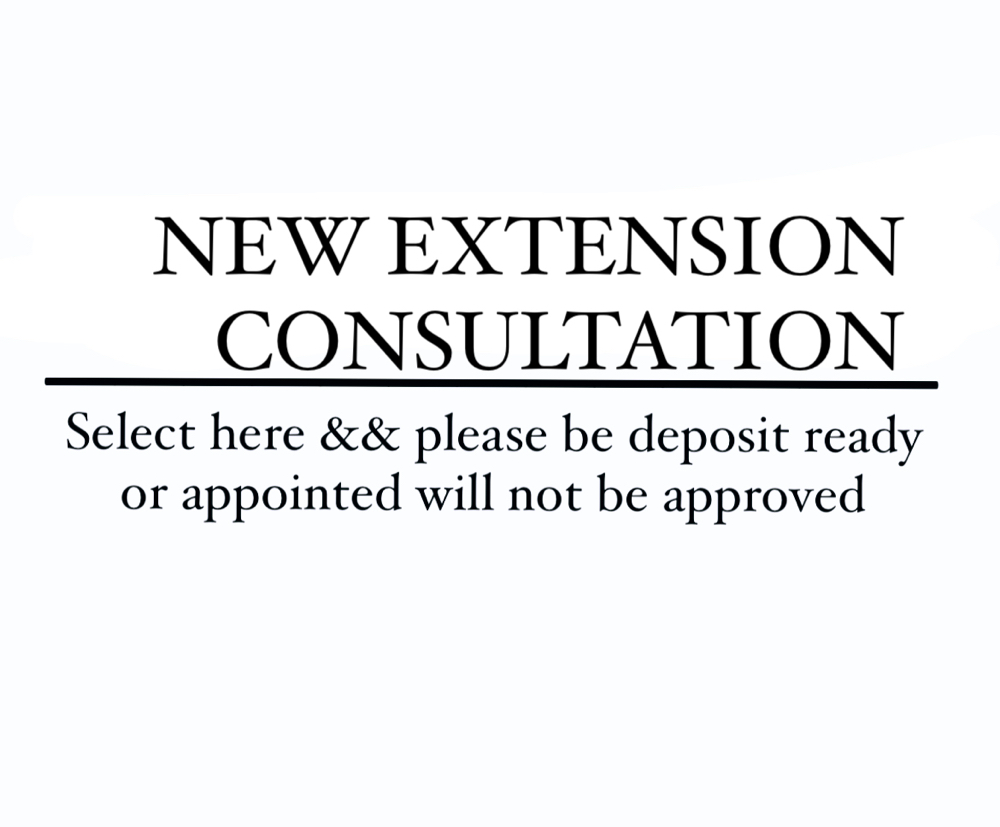 NEW EXTENSTION CONSULTATION