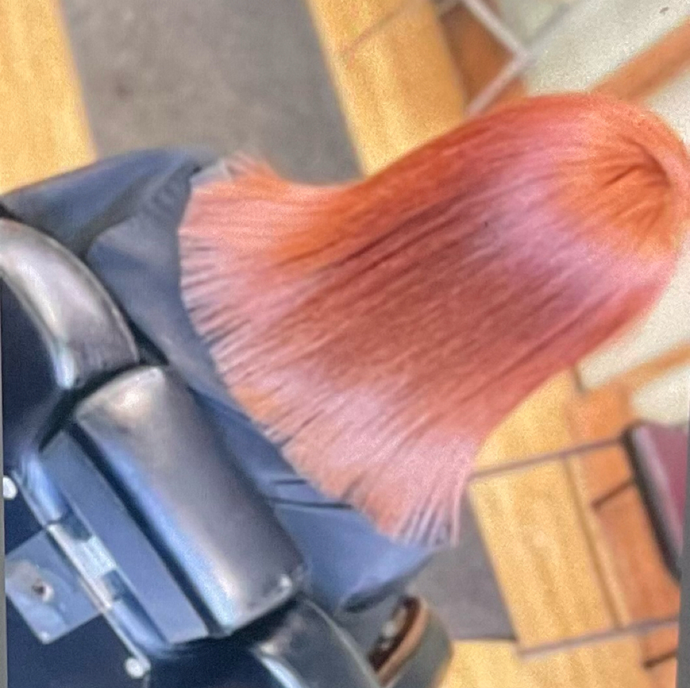 Creative Cut +style at Locs  by queen in Cleveland, OH