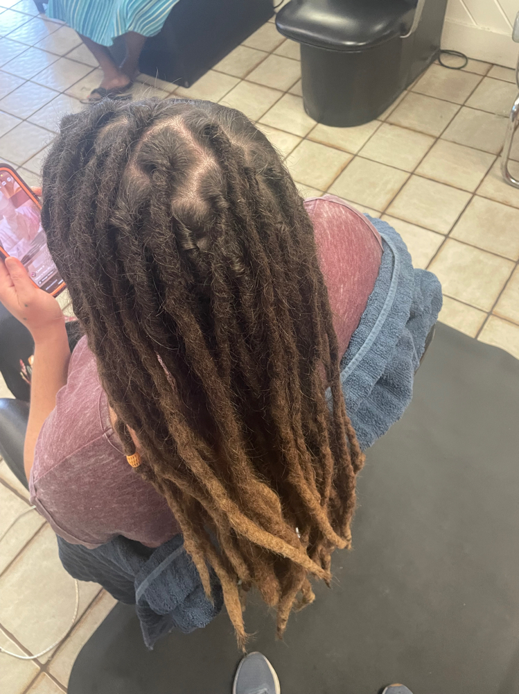 Instant Locs w/CrochetNeedle Method