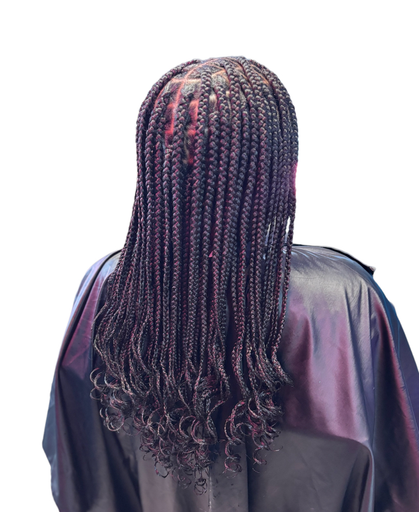 Small/Medium Knotless Box Braids