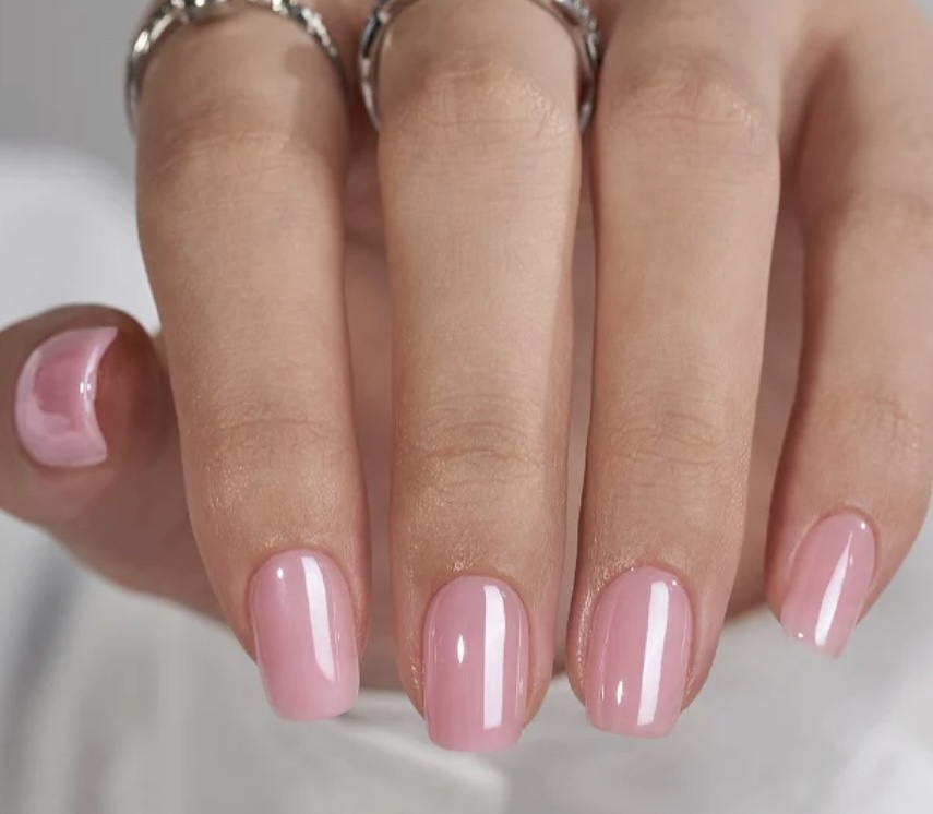 Full Set of Short Acrylic Nails
