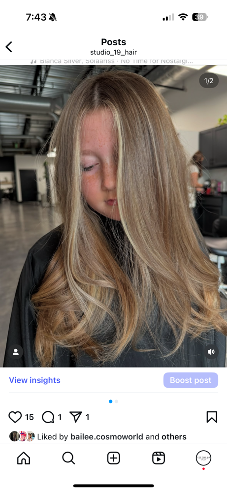 Child's Haircut (12 & Under)