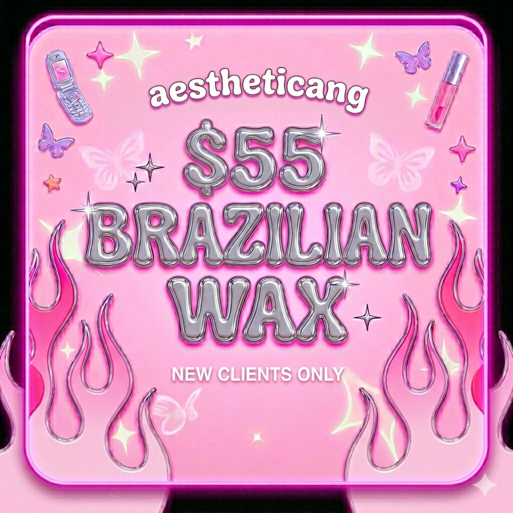Summer New Client Brazilian Wax at Aestheticang in Webster, TX