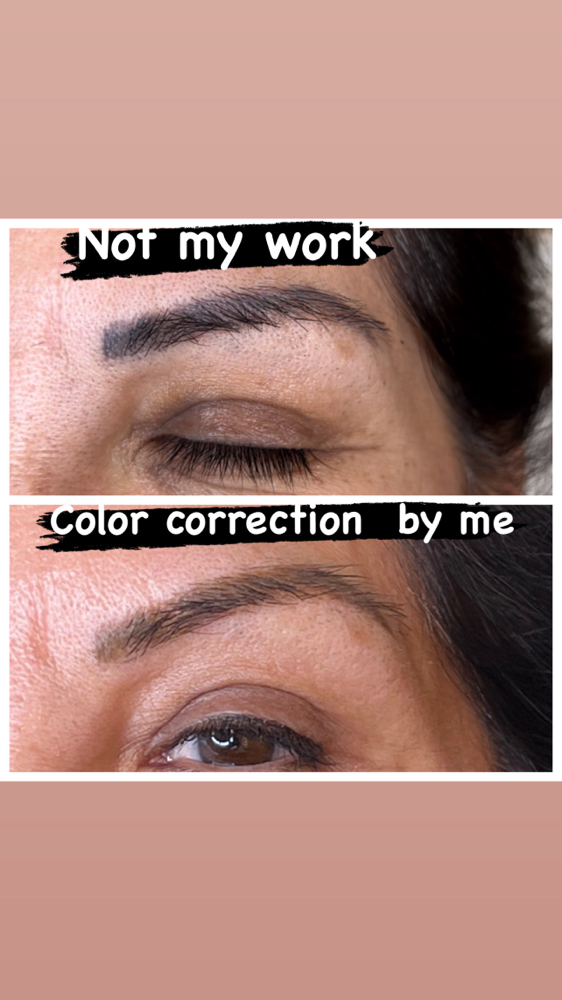 Corrective/Color Correction Brows