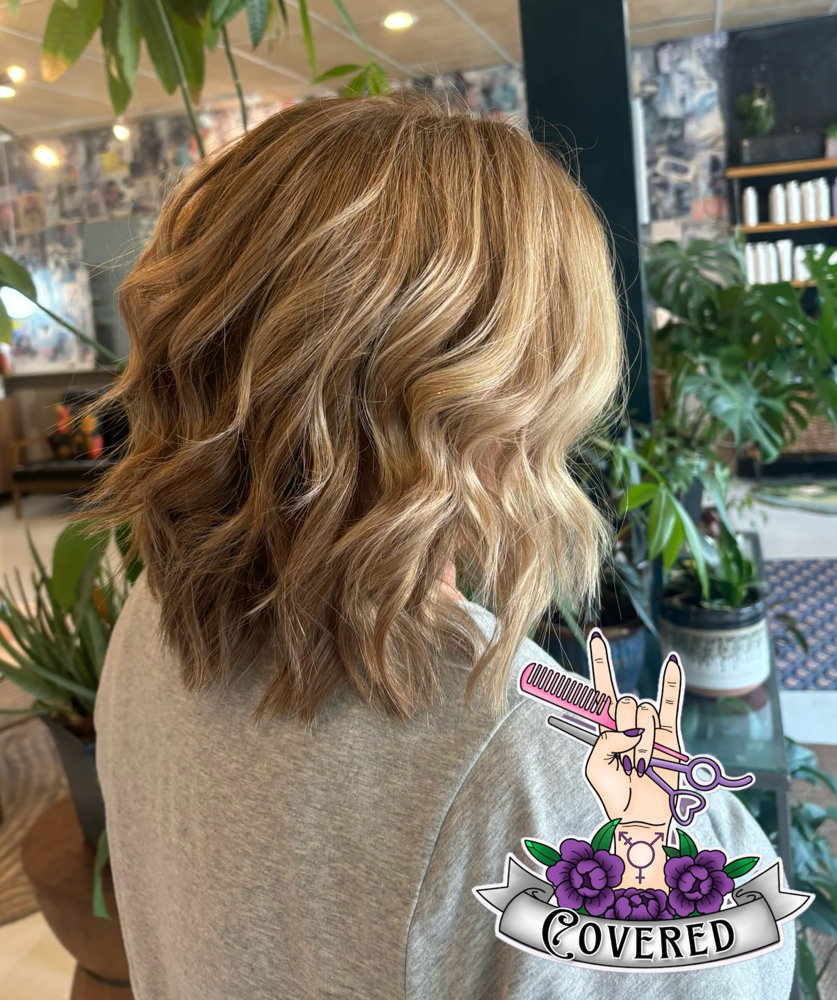 Blonde Retouch at Covered Salon in Columbus, OH