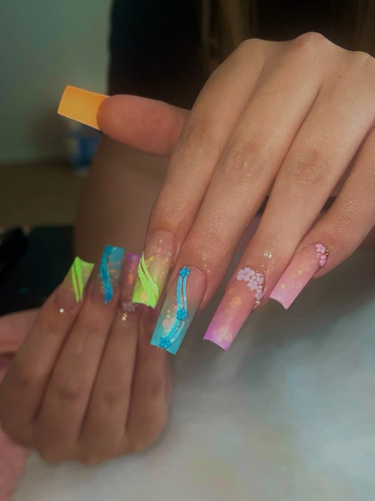 Long Ombre Fill In