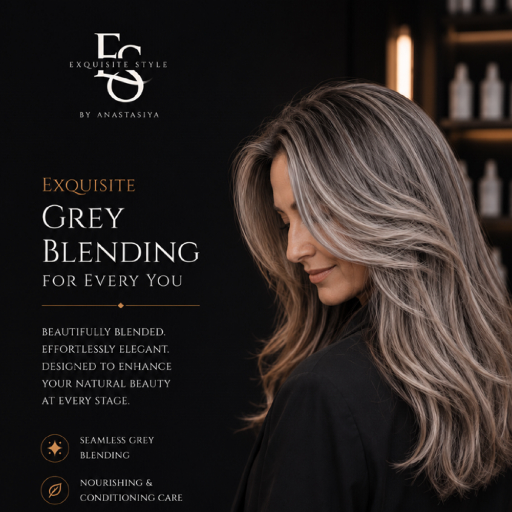 Exquisite Soft Grey Blend at Exquisite Style By Anastasiya in Carefree, AZ