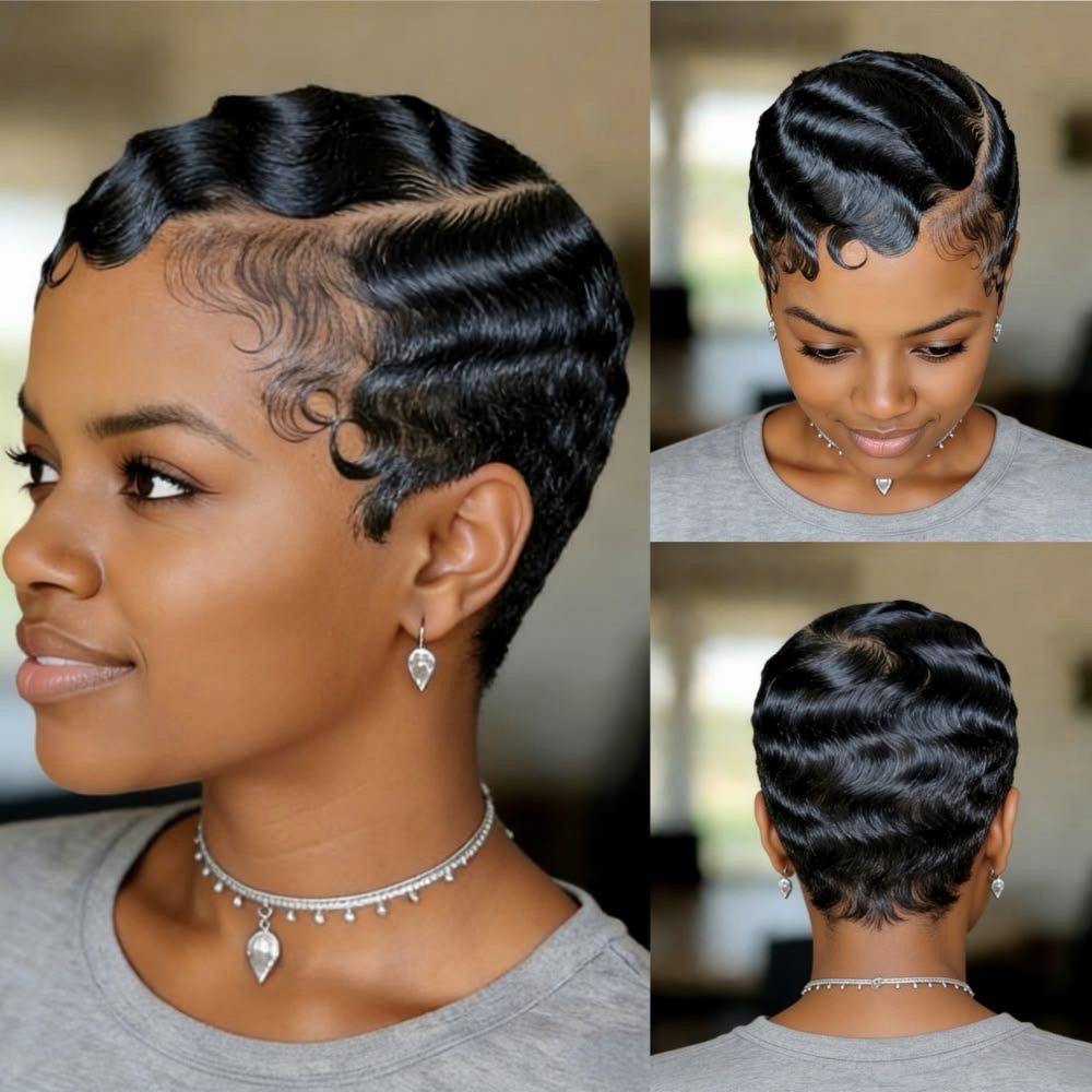 Heatless Waves Style at Sadacka Beauti Salon Spa in Mobile, AL