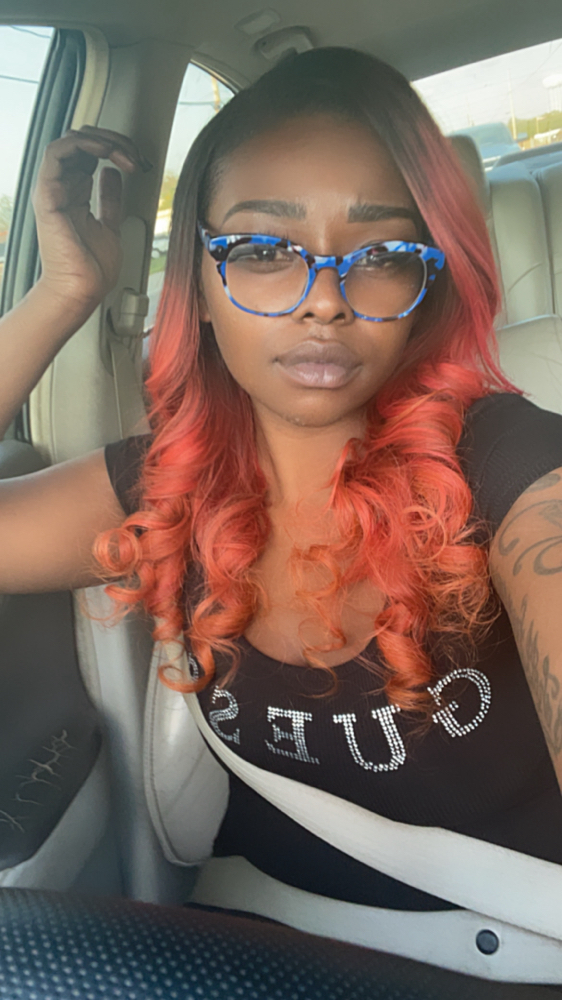 Ombré Hair Coloring
