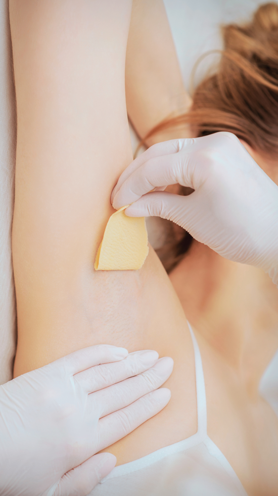 Under Arm Waxing at Beautiful You Esthetics in Gilbert, AZ