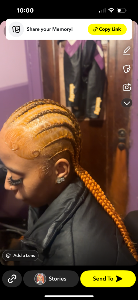 10-12 Stitch Braids at KAYTHEESTYLIST in detroit, MI