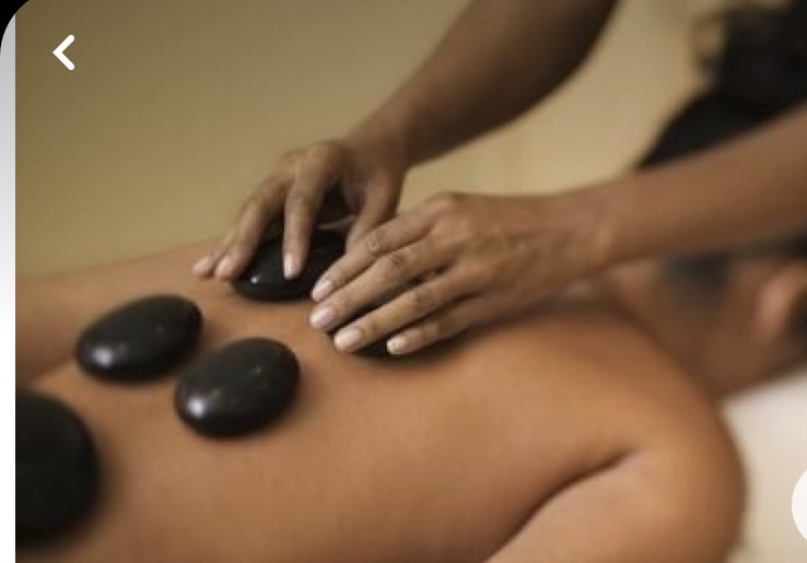Back Facial With Hot Stones