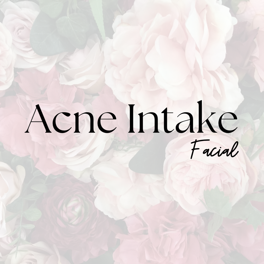 Acne Intake Facial