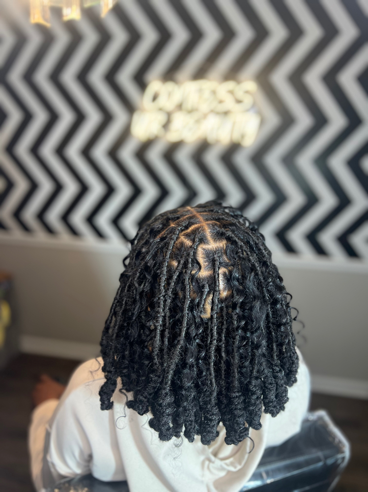 Soft Loc Boho Knotted Bob