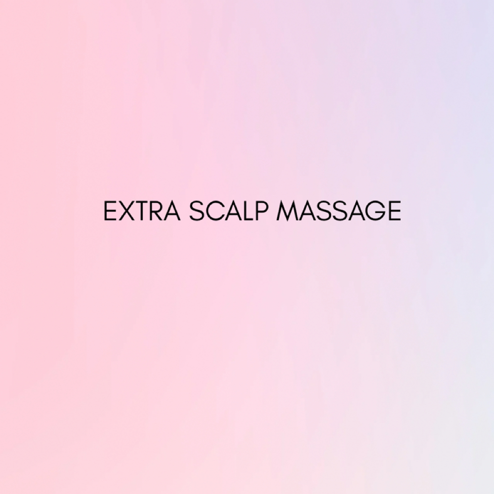 Extra Scalp Massage at Tabby Paints Hair in Overland Park, KS
