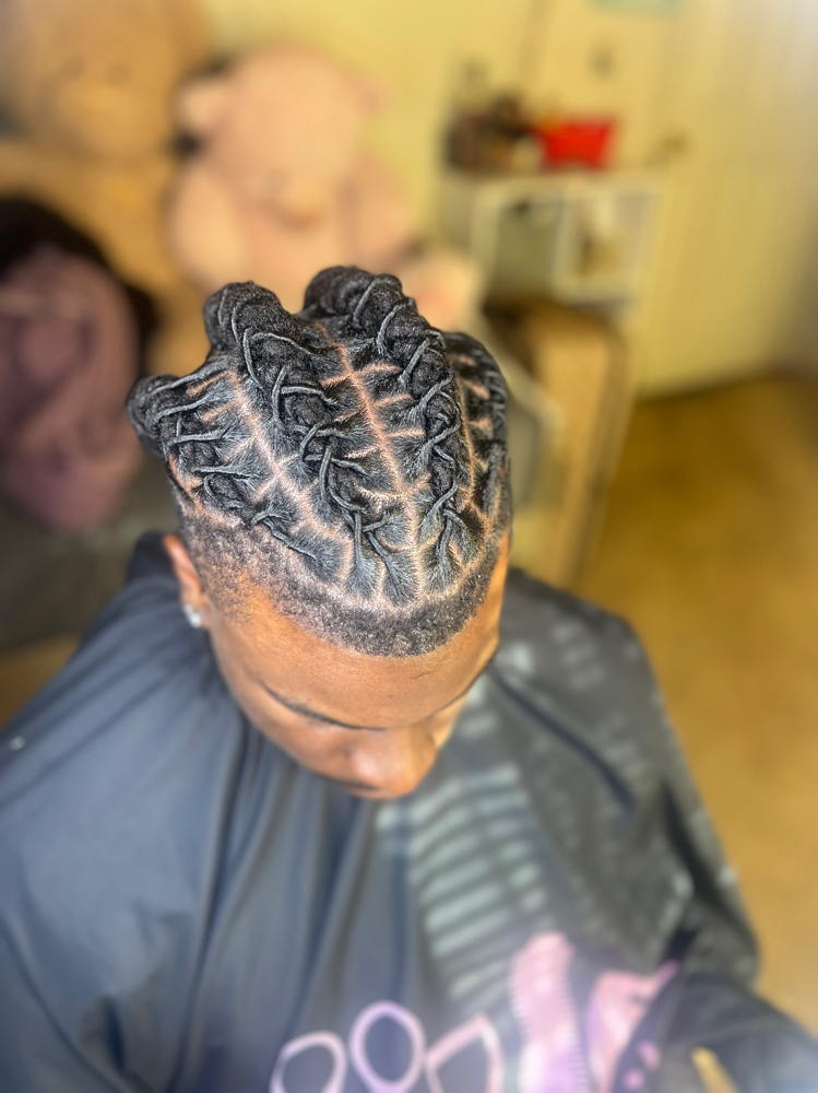Retwist+Style(81-104 Locs)