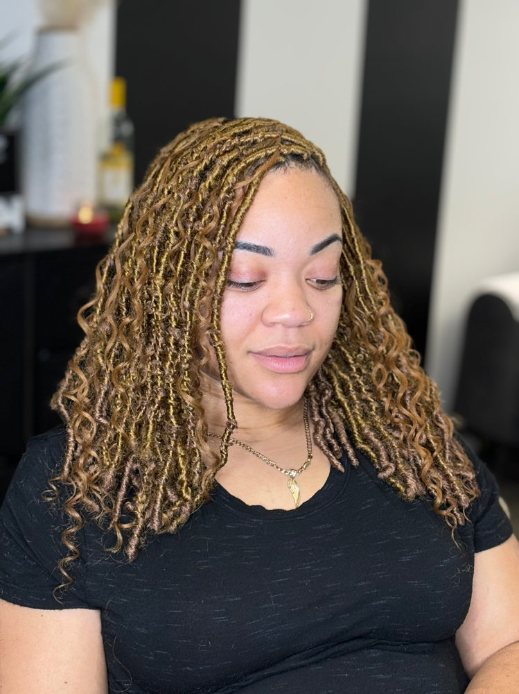 14inch Soft Locs Bob W/ Boho