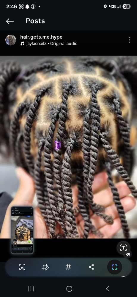 Two-Strand Twists ( Natural Hair ) at AshleyC. Does My Hair in Lexington Park, MD