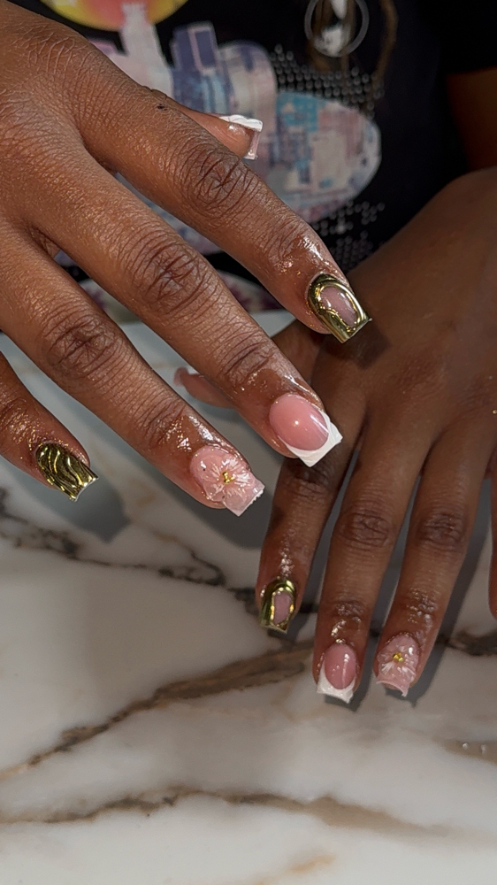 Short Full Set at MG Nail Studio in Deltona, FL