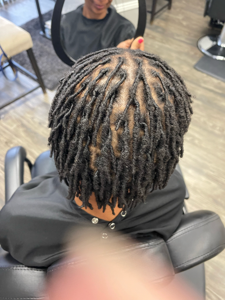 Traditional Locs Install (Kids)