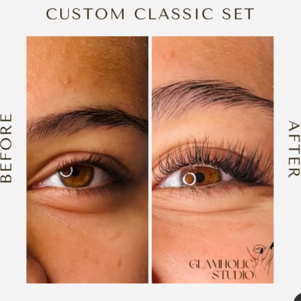 Classic Lash Set at Glamholic Studio in Oklahoma City, OK