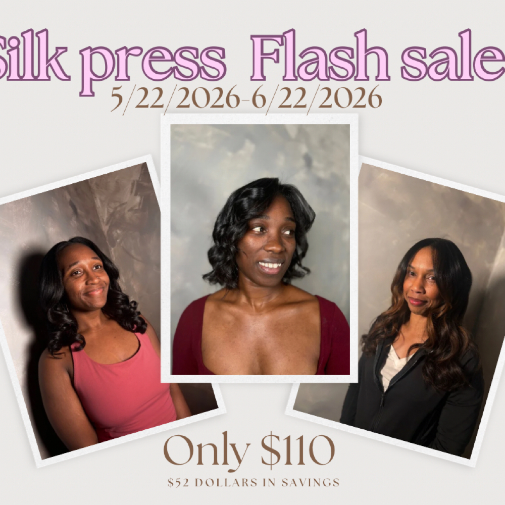 Flash Sale! Save $52 😉 at Mclean beauty salon in Apex, NC