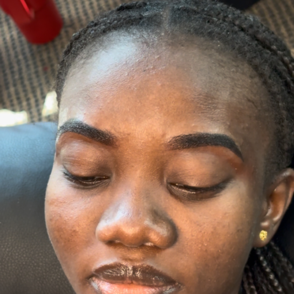 Ombre Natural Brows at ALLURING EXTENSIONS in Beltsville, MD