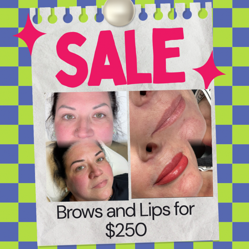 BROW & LIPS SALE at Aspiringly Fleurty in Bossier City, LA