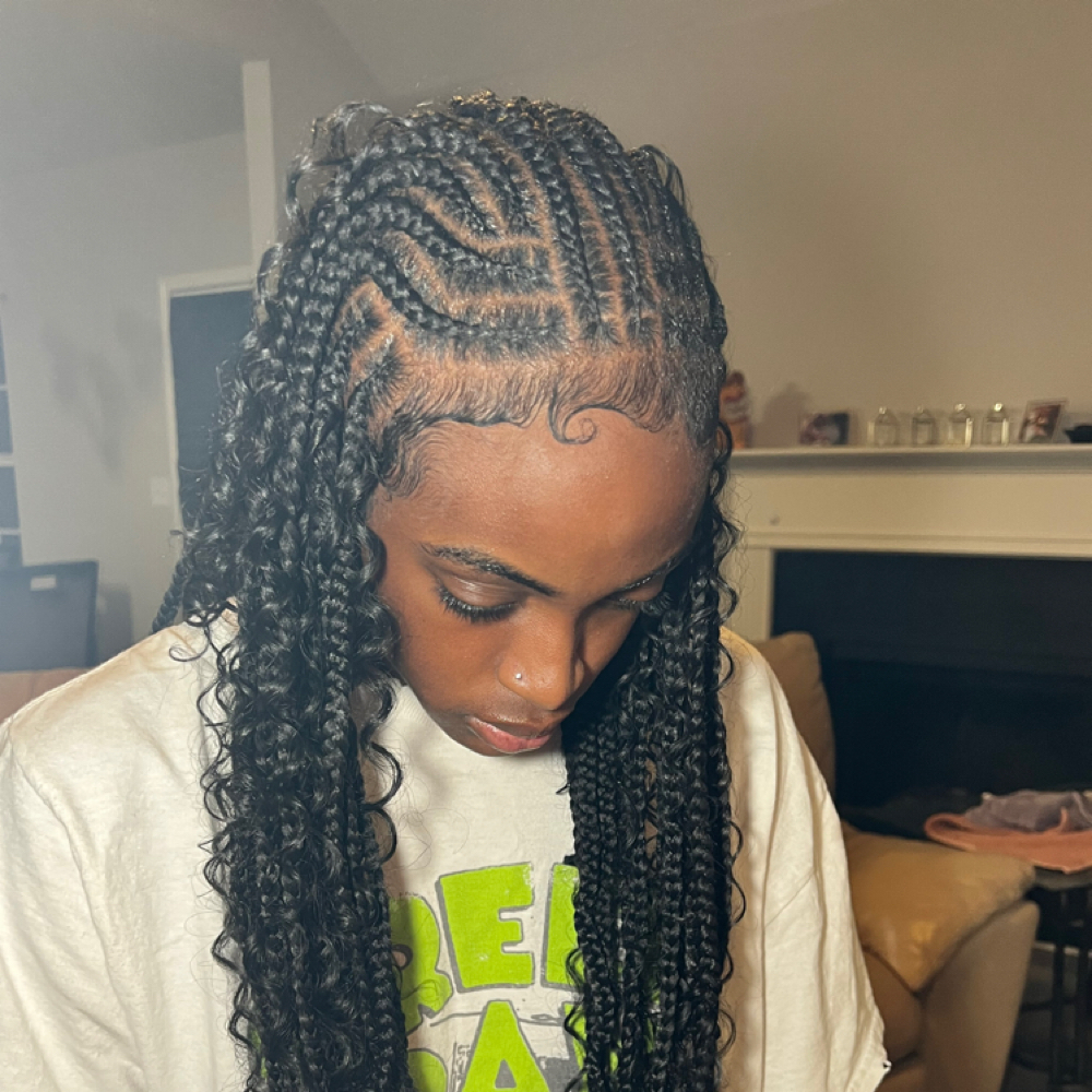 Fulina Braids W/ Boho